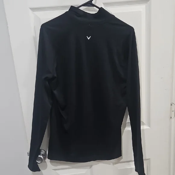 Callaway Black‎ Women's Zip-Up Top Size Large - Picture 5 of 6